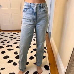 Ultra High Rise 90s Straight Jeans Long